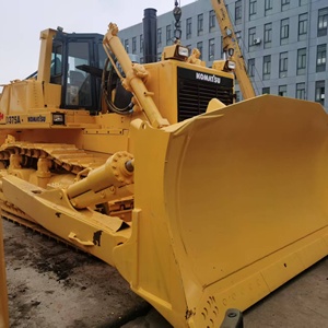 Bulldozer Komatsu D375A d'occasion, excavatrice sur chenilles lourde, équipement de construction, moteur Cummins modèle 2020, puissance 315 kW, hydraulique HAWE - Product Image 3