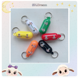 Hồ bơi nhựa Keychain nổi vòng chìa khóa viên nang phong cách Fender hình dạng biển thuyền buồm nổi Keychain - Product Image 2