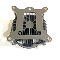 Refroidisseur de processeur pour Intel LGA1700 12e génération LGA775 LGA1151 LGA1200 4 broches pour PC de bureau avec technologie de roulement à billes en aluminium et cuivre