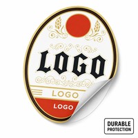Autocollants promotionnels personnalisés pour vitres, en vinyle transparent, imprimés UV CMJN, avec pelliculage brillant, pour logos de marque