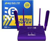 CPE907 4G WiFi 6 CPE sans fil avec entrée d'alimentation Type-C, prend en charge 32 utilisateurs, emplacement Nano SIM, bande B20, modem routeur LTE pour l'Europe