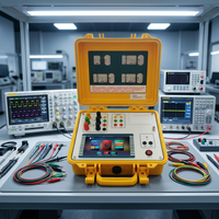 Testeur de précision ZZTB506B S pour l'analyse de l'efficacité énergétique des transformateurs, destiné aux laboratoires et à l'analyse des performances électriques industrielles