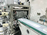 Ligne de production de serviettes hygiéniques pour femmes Nouveau type de serviettes non tissées Servo automatique complet