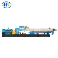 Extrusora de Doble Tornillo para Reciclaje de Plástico, Granuladora con Control PLC y Motor de Alta Potencia para PP, PE, PVC, PET, ABS