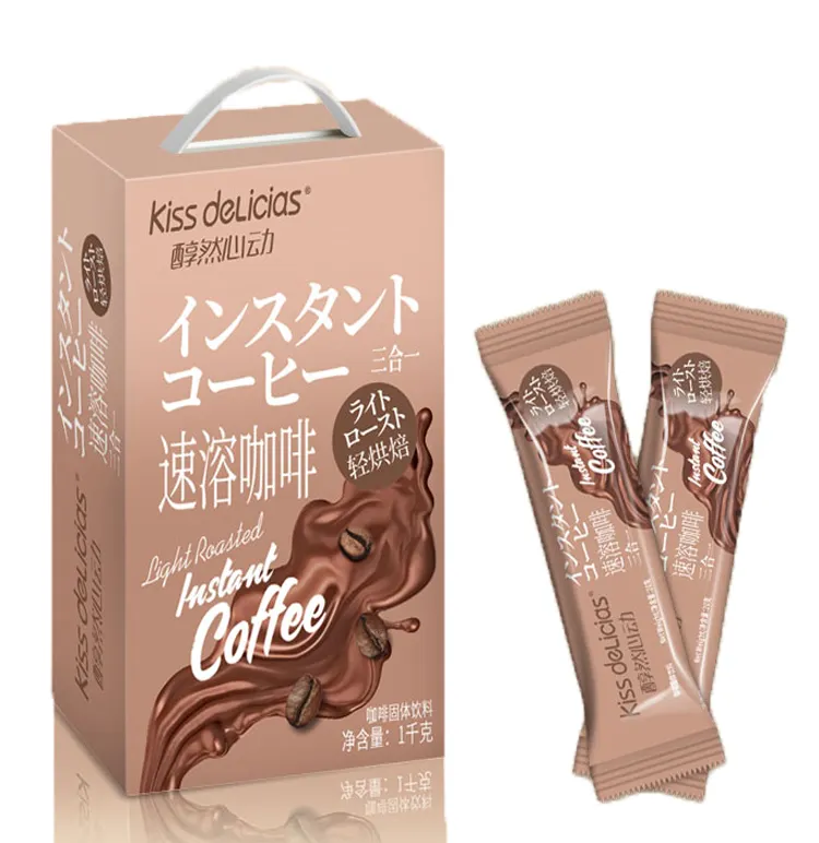 ホット販売20g * 50袋卸売高級インスタントコーヒー3 in 1