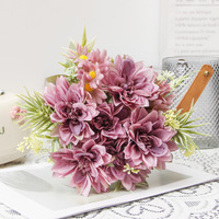 Stofdicht terrasvensterdisplay Hotel eettafel lay-out accessoires Kunstbloemarrangementen Decor Kunstbloemen