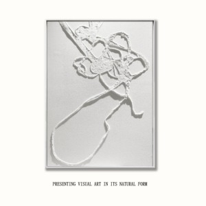 2025 Bán Buôn Tùy Chỉnh Tường Trừu Tượng Nghệ Thuật Wabi Sabi Khách Sạn Tường Nghệ Thuật 100% Handmade 3D Kết Cấu Thạch Cao Sơn - Product Image 4