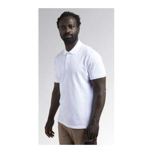 DIADORA UTILITY-702,177955-20002/XL Polo blanco de manga corta en piqué de algodón orgánico CAMISETAS Y POLOS DE TRABAJO - Product Image 2