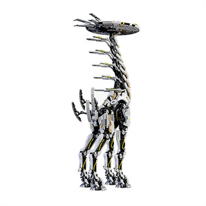 7682 pezzo MOC MOC-89630 gigantesca linea del cielo dell'orizzonte con collo alto regalo di bestia giraffa più grande modello a collo lungo Mecha set di mattoncini - Product Image 1
