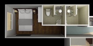 WC Monoblocco in Ceramica Shiyi a Pavimento con Doppio Scarico, Sedile a Chiusura Morbida, Design Moderno, Garanzia 1 Anno, per Case Container e Hotel - Product Image 2