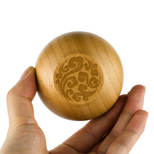 Mini Pelle en Bois Naturel Spatule à Crème en Bambou Cuillère Faciale <span class=keywords><strong>pour</strong></span> Application de Cosmétiques et de Masques - Product Image 4