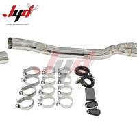 Système d'échappement Catback à soupapes en acier inoxydable 304 poli miroir pour BMW F80 M3 2018 3.0T