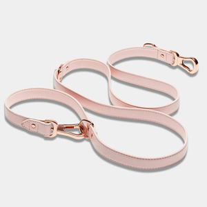 Correa de cuero para perro, accesorio de lujo, resistente, hebilla de metal - Product Image 4