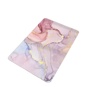 Alfombras de baño antideslizantes modernas lavables y de secado rápido, felpudos de goma absorbentes y alfombrillas de barro de diatomeas para uso doméstico - Product Image 6