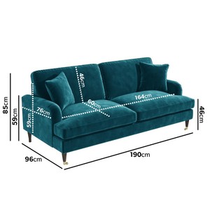 Juego de Sofás Seccionales Cuadrados de Estilo Europeo con Estructura de Madera para Sala de Estar - Product Image 3
