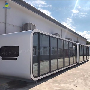 Cabine de luxe préfabriquée sur mesure de 40 pieds, type Apple Cabin, conteneur de couchage pour hôtel - Product Image 5