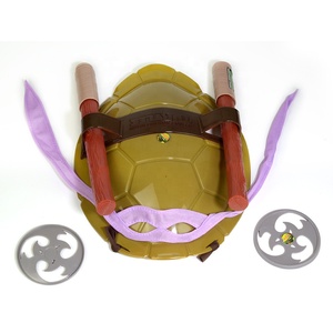 Armas de Juguete de Cosplay de <span class=keywords><strong>Tortuga</strong></span> Ninja, Armas para Niños de Halloween, <span class=keywords><strong>Disfraz</strong></span>, Máscara Luminosa, Accesorios - Product Image 4