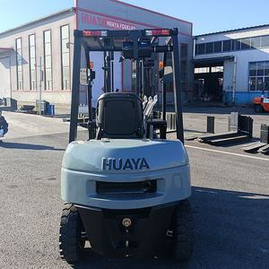 탑 서플라이어 1 1.5 2 3 톤 디젤 지게차 튼튼한 강력한 일본 엔진 거친 지형 지게차 미니 야외 사용 - Product Image 2