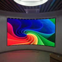 P3.076 Panneau de module LED polychrome RVB d'intérieur 1/20 Scan Soft Led Panel 320*160mm pour l'utilisation d'ascenseur de centre commercial d'exposition