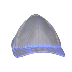 Gorra de Fibra Óptica Luminosa con LED de 7 Colores, Gorra de Béisbol Brillante con Carga USB, Gorra LED Luminosa para Eventos y Fiestas - Product Image 3