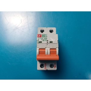 Disjoncteur miniature LS ELECTRIC BKM-B 30A 2P à 2 pôles, utilisé comme pièce détachée pour équipement semi-conducteur d'époque - Product Image 2