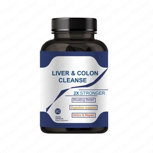 แคปซูลทำความสะอาดตับ-สูตรดีท็อกซ์และซ่อมแซมสารสกัดจากนมหนามสมุนไพรอาหารเสริมป้องกันตับ - Product Image 1