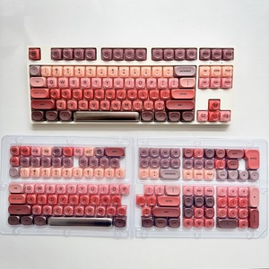 Rossetto Keycap HOA Jelly nebbia trasparente carina personalità arrotondata per tastiera meccanica - Product Image 1