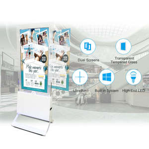 Pantalla de ventana LED transparente para interiores con diseño de vidrio de doble cara de alto brillo para venta minorista y educación con clasificación IP65 - Product Image 2