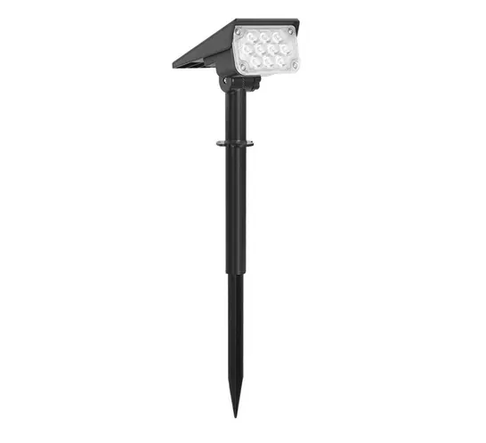 Fourniture transfrontalière de marchandises extérieur étanche jardin paysage jardin lumière solaire pelouse lumière projecteur LED lumière au sol