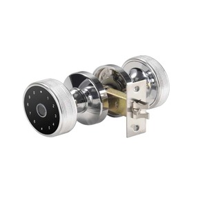 Tuya Smart Fingerprint Aluminum Alloy <strong>Door</strong> Lock BLE Spherical Design for Bedroom Apartment Keyless Entry APP Control Password - Product Image 5