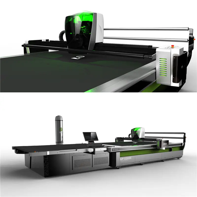 KP-X máquina de corte automático de tela/investigación independiente y desarrollo de software CAD