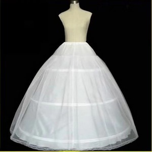 2025 High Quality a Line Tulle Elastic Waistband Wedding Bridal Petticoat Hoop <strong>Underskirt</strong> Crinolines Suitable for Below - Product Image 1
