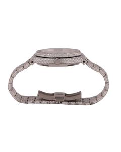 Reloj de Acero Inoxidable con Moissanita VVS, Reloj Mecánico con Diamantes para Hombre, Estilo Hip Hop, Relojes con Moissanita, 100% Pasa el Test de Diamantes - Product Image 2