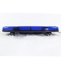 Nouvelle barre lumineuse LED mini 100W avec klaxon/sirène et haut-parleur, bleue, pour voitures, accessoires d'éclairage automobile