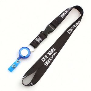 Custom Durable Retractable Spring Loaded United Airlines <b>Lanyard</b> - Product Image 5