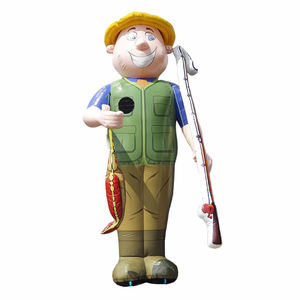 Vui Inflatable búp bê Sarah Pop <span class=keywords><strong>ASO</strong></span> cô gái cầm một chiếc điện thoại di động trong tay với một sự xuất hiện phổ biến phóng đại - Product Image 5