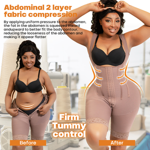 Moldeadores Opératoires <span class=keywords><strong>Femme</strong></span> Gaine Amincissante Post-Opératoire Vêtements de Compression Ceintures Corsets Colombiens - Product Image 5