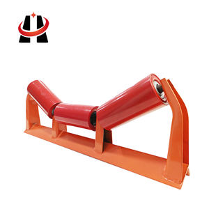 Mesin konveyor industri batu kerikil butiran pasir arang tambang sudut miring sabuk konveyor rol dengan pabrik - Product Image 1