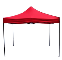 Tentes de réception pliables d'extérieur 3*3m, utilisées pour les événements professionnels, imperméables, réglables, durables