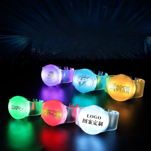Bracelets <span class=keywords><strong>LED</strong></span> télécommandés Fournitures de fête pour la réunion de fans Acclamations <span class=keywords><strong>LED</strong></span> Props Fabricant Chine Bracelet clignotant <span class=keywords><strong>LED</strong></span> - Product Image 2
