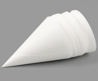 Gobelet à cône en papier roulé jetable à paroi unique écologique personnalisé gobelet d'eau et de crème glacée d'aéroport à bas prix