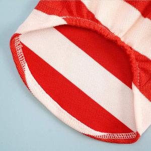 Summer Cute Striped Dog Clothing XS-4XL Small Medium Dog Polo Shirts Cooling 2 Legged Pet Puppy <span class=keywords><strong>Tee</strong></span> Shirts - Product Image 3