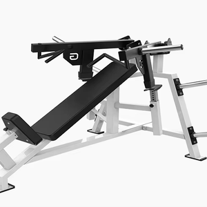 Poids libre Gym Fitness Equipment Assis Plaque Chargée Inclinaison Poitrine Presse Machine Poitrine Presse Banc - Product Image 1