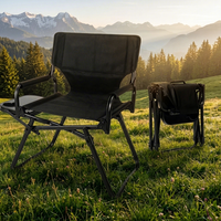 Nouvelle chaise de camping pliable en alliage d'aluminium léger à prix avantageux