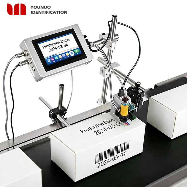 Best Selling 1-60mm Thermal Inkjet Printer Industrial Type TIJ Online Barcode Printing Expiration Date Coding Machine