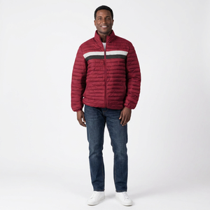 Hot Sale Plus Size Men Puffer Jacket 2026 Winter Long Sleeve insulated <b>bubble</b> <b>coat</b> High Street Style with Stand Collar down <b>coat</b> - Product Image 1
