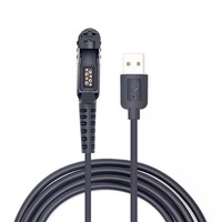 Cable de Datos USB para Programación de Frecuencia para Walkie-Talkies Motorola P6600i P6620i E8608i DEP550E DEP240E MTP3150