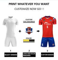 Bestseller 2025 2026 Vereins-Trainings-Fußballtrikot Fan-Fußballuniform Herren Anpassbares Logo und Team Sublimations-Fußballuniform