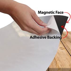 A4 <strong>Rubber</strong> <strong>Magnet</strong> with Self-Adhesive Adhesive Backed Magnetic <strong>Rubber</strong> Sheet Flexible Adhesive <strong>Magnet</strong> Sheet - Product Image 6