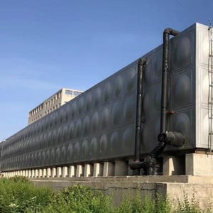 스테인레스 스틸 고급 내화 광고 팽창 304 대형 산업용 절연 물 탱크 - Product Image 4